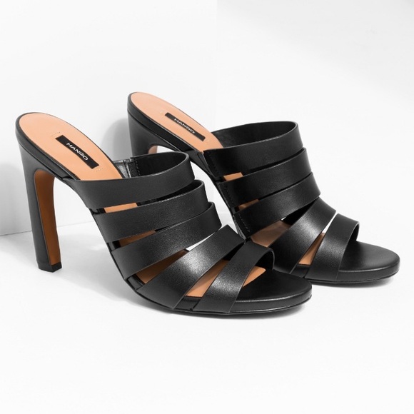 mango black mules